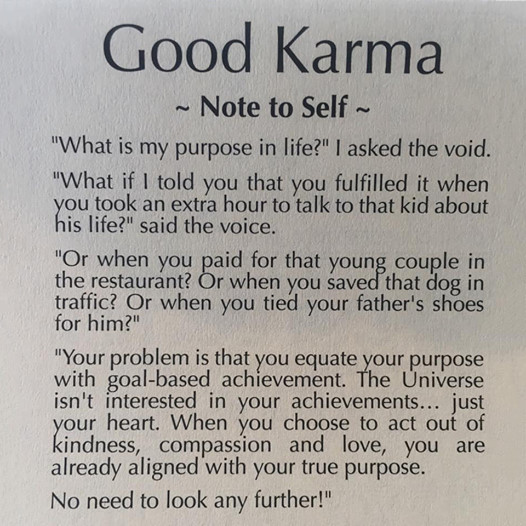 M3Wisdom's tweet photo. #karma #humankind https://t.co/4DMzoZNle6
