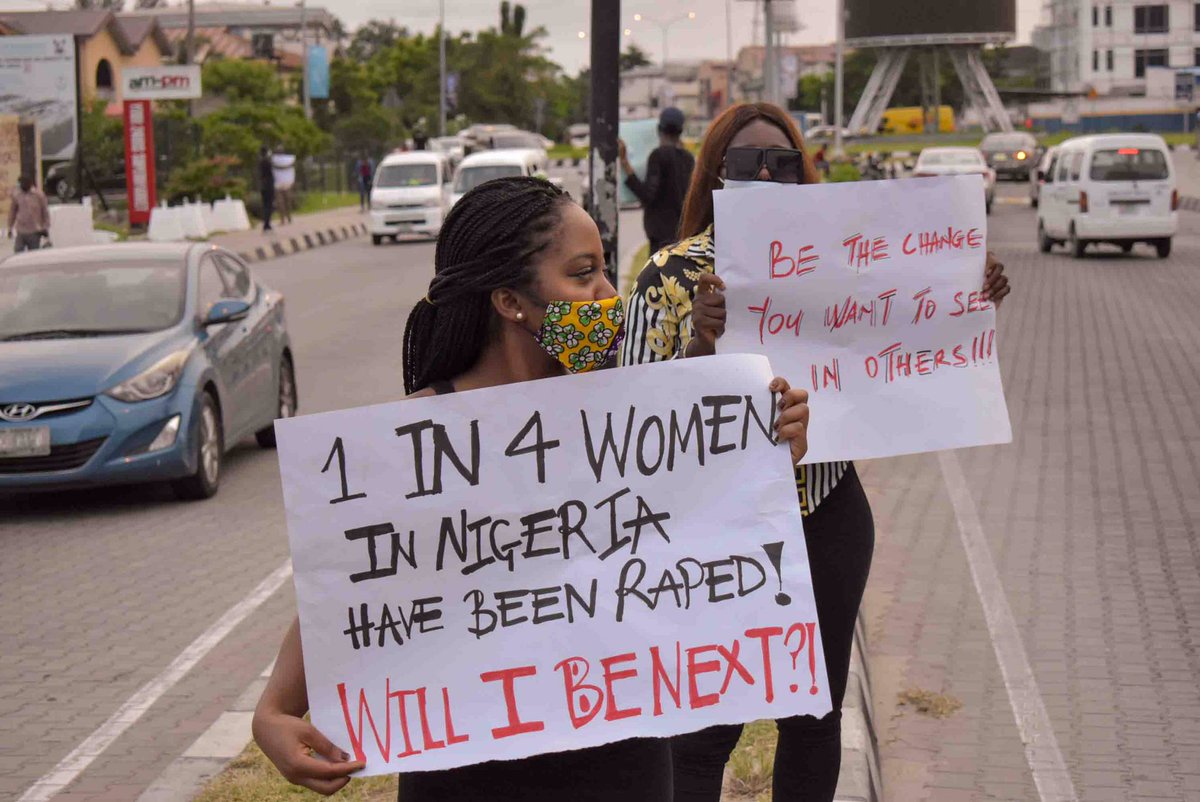 Stanleyndu__'s tweet photo. Hey people join us tomorrow in our march to create more awareness on the streets to “End Rape Culture” & trigger people to have these conversations in other to tackle this evil in our community. We have been doing the #PopUpProtest in several areas in Lagos & we want more voices. https://t.co/iKpIlEays4