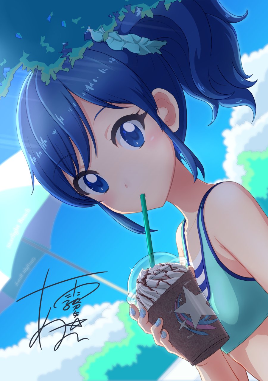 Piyotori Auf Twitter 夏な霧矢あおいちゃん絵pixivにも上げました Pixivにはあおい ちゃんのサインなしで Pc用19x1080 Sp用10x19の壁紙サイズのもありますのでよかったら T Co Axyd78r6ir T Co Xlk2dzdqt2 Twitter