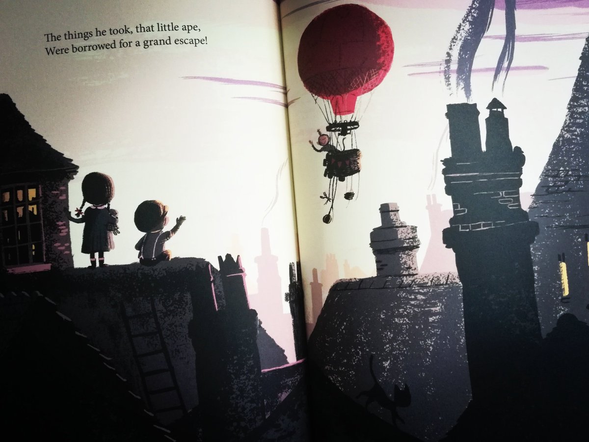 Our bedtime reading with new eyes: open doors, breaking free of the frame, right-hand side of the page...oh and more red transport <a href="/Mat_at_Brookes/">Mathew Tobin</a> <a href="/MrsKirstBarrett/">Kirsten Barrett</a> #booksnearbedtime