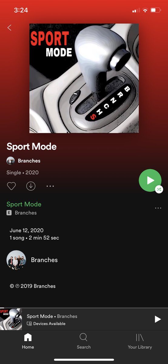 crowsandglitter's tweet photo. @BranchesMusic unless y’all decided to try out a very different sound...i don’t think this you. but it is on your spotify page. it came up on my release radar today https://t.co/U4xdwwRUQ7