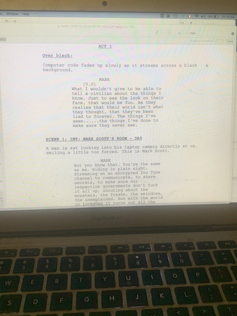 Anarosabutler's tweet image. @WorkshopCraig @RupertBooth - loving the script ;) #darkcode