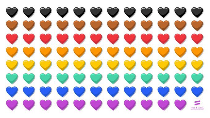 Los derechos humanos son para todos, sin importar quién eres o a quién amas.

En este #MesDelOrgullo y siempre, aplaudimos a quienes luchan por la igualdad del colectivo #LGBTI. Porque #AmorEsAmor. 

Más vía <a href="/free_equal/">UN Free & Equal</a>: unfe.org/es/