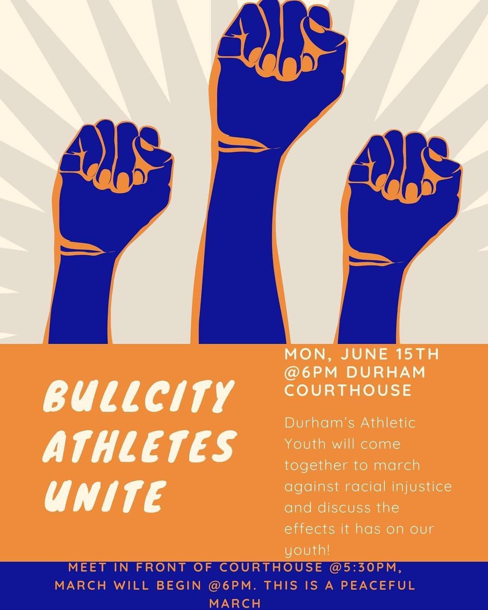 Northern football players. We will be meeting in front of the courthouse at 5:30. Wear some Northern gear. Be active today so you can help shape your own future!