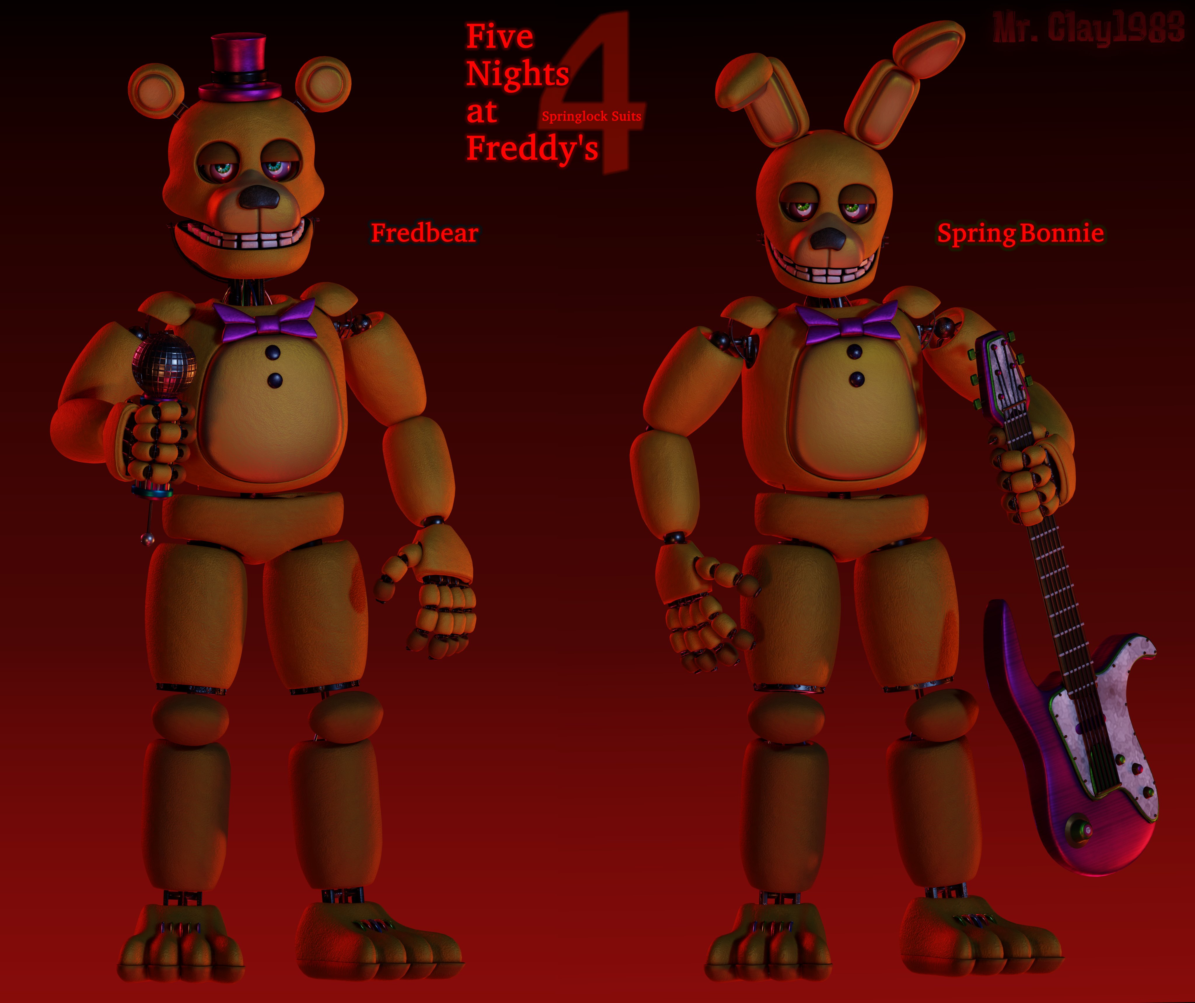 Модель аниматроника. АНИМАТРОНИК спринг Бонни. FNAF Springlock. Спринг Бонни и Фредди. Эндо скилет спрингбони.