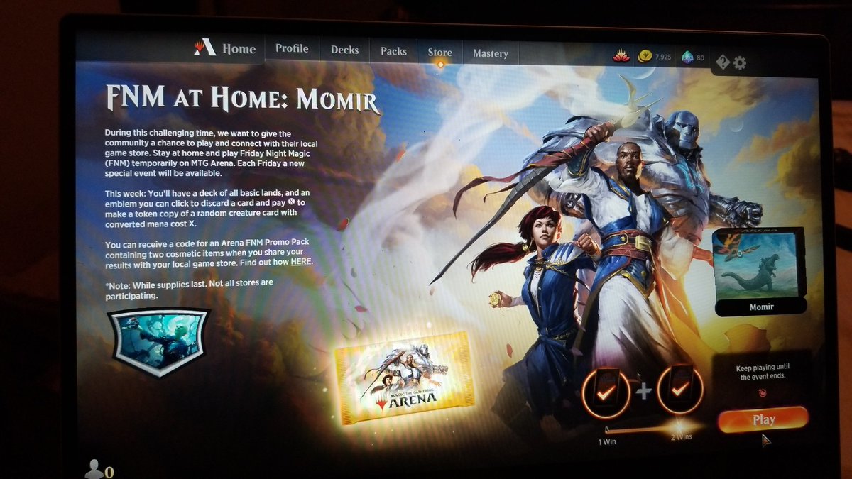 Playing some FNM to support @CarpeDiemComics during this pandemic.. and for the cosmetics <a href="/TheShadoKnows/">CS</a> @Lys1022 hope you guys are doing well today