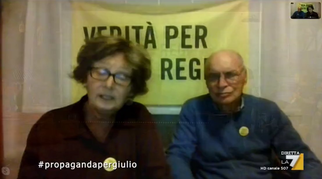 welikeduel's tweet photo. "Vogliamo una verità che si basi su una verità processuale. Su Giulio sono stati violati tutti i diritti umani, adesso abbiamo fiducia in tutte le persone che ci stanno vicino, la scorta mediatica, migliaia di persone in Italia e all'estero"

#propagandapergiulio #propagandalive https://t.co/nSENeLZpxk