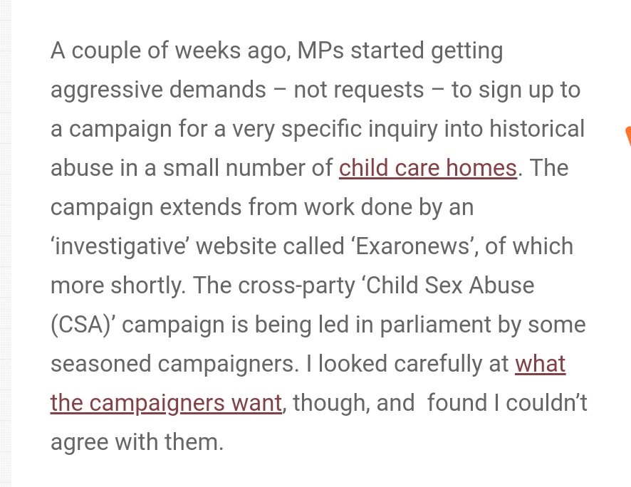 In 2014, Eric Joyce was one of the more vociferous opponents of an inquiry into CSA. The most recent charges brought against him put his opposition to and abuse of CSA campaigners into context.