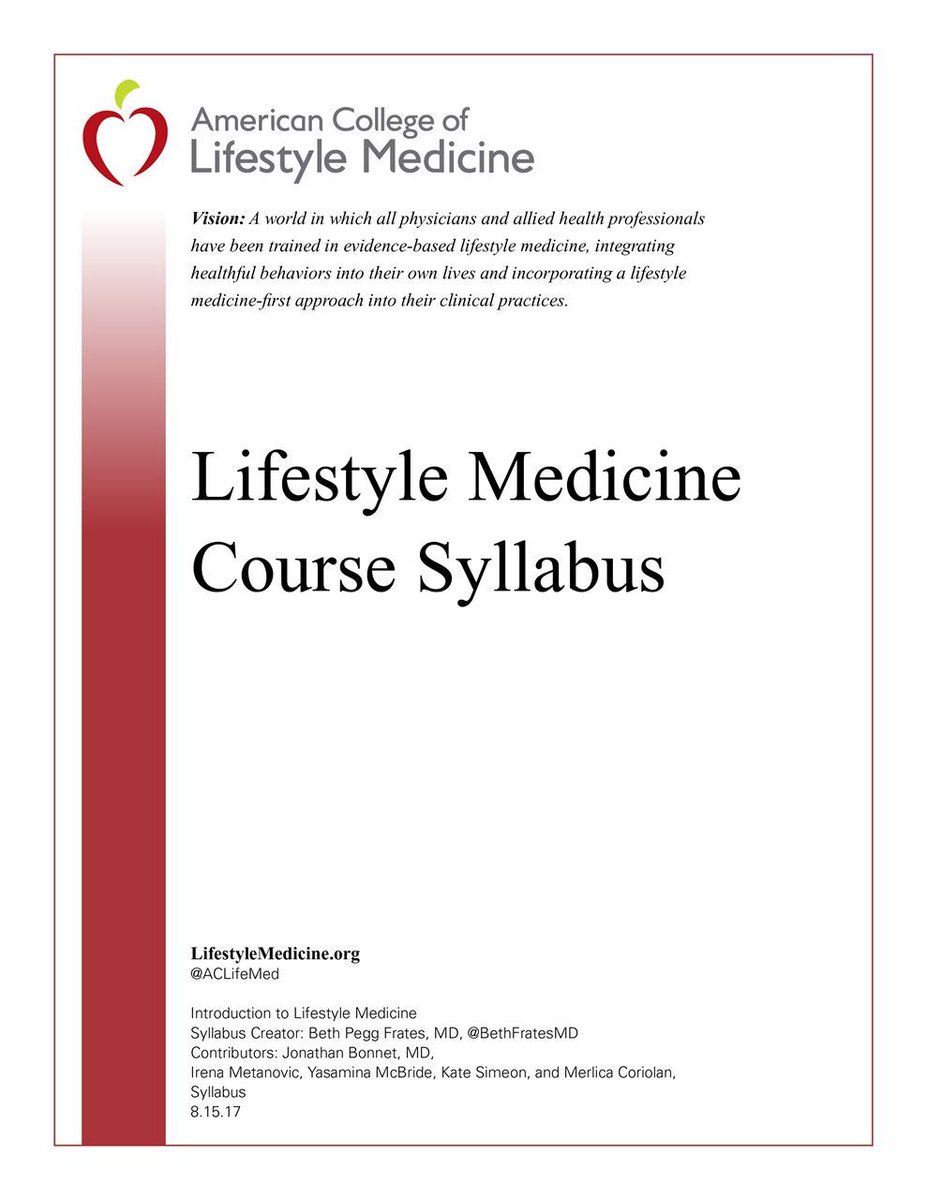 Looking for resources and information on #lifestylemedicine for teaching and learning about how healthy habits can improve your health and enhance your wellbeing, download this #free syllabus today. It has lots of references for you too. #harvardlifestylemedicine #Health #CME