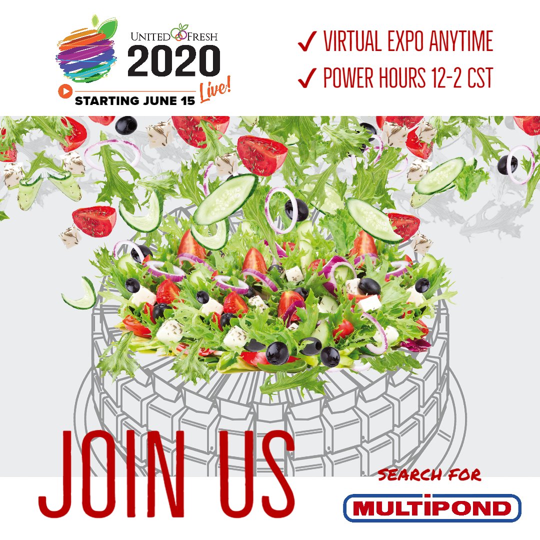 MULTIPOND_A's tweet photo. Join us at United Fresh LIVE next week to discuss the world's most accurate weighers on the market. Find us easily by searching for “MULTIPOND” or under the FreshTEC - Packing Equipment.
Join for FREE: https://t.co/5KmasYEl1Y
#MULTIPOND #unitedfreshlive https://t.co/SEq2oPAOPD