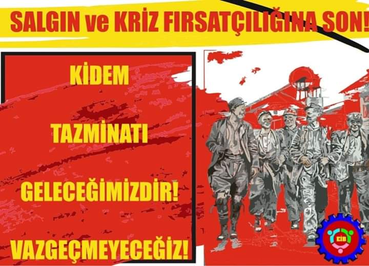 Kıdem tazminatı geleceğimiz,gasp ettirmeyeceğiz!

Geleceğine sahip çıkmaya,mücadeleye!