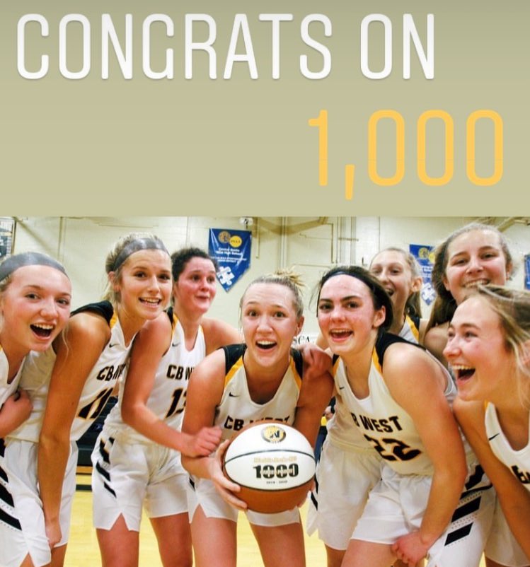 MrSibelEng's tweet photo. Our last senior is: Maddie Burke! @maddieburke23

Maddie has left her mark on this school and program, scoring over 1,300 pts! She is the def of leadership and did everything for her team. She will continue her 🏀 career @PennStateWBB 

@CBWestHS @cbwestgbb #buckforlife #gobucks https://t.co/SVz3lbcrSG