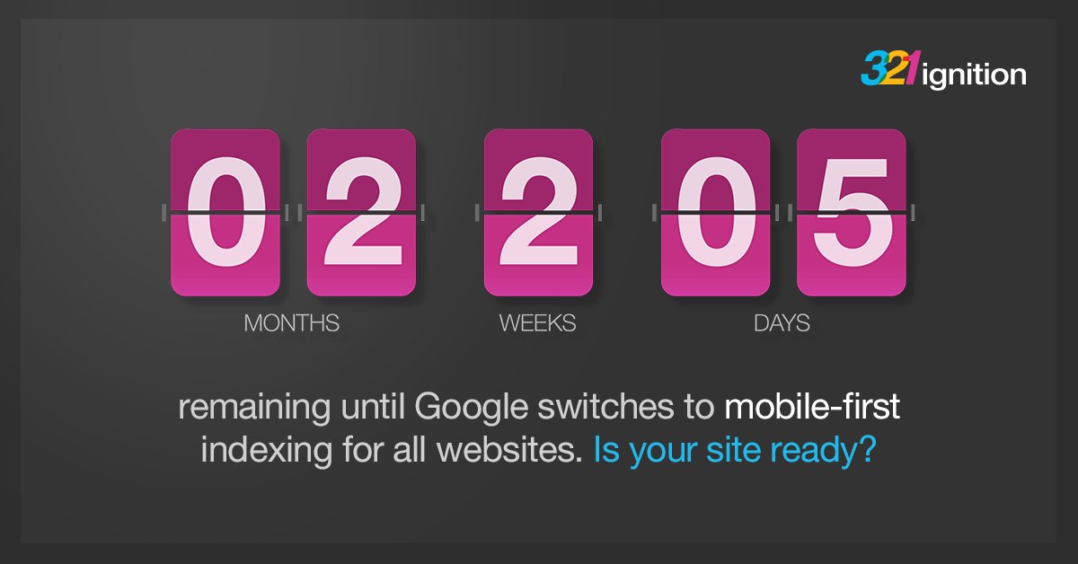 321_IgnitionCar's tweet image. The final rollout of #Google&apos;s mobile-first indexing in September is just around the corner. 

Don&apos;t miss the out on valuable leads.  Make the switch. Now is the time to protect your #searchability by transitioning your #dealer #website to #mobile-first!
