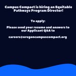 Photo by Campus Compact of OR (@ORCompact)