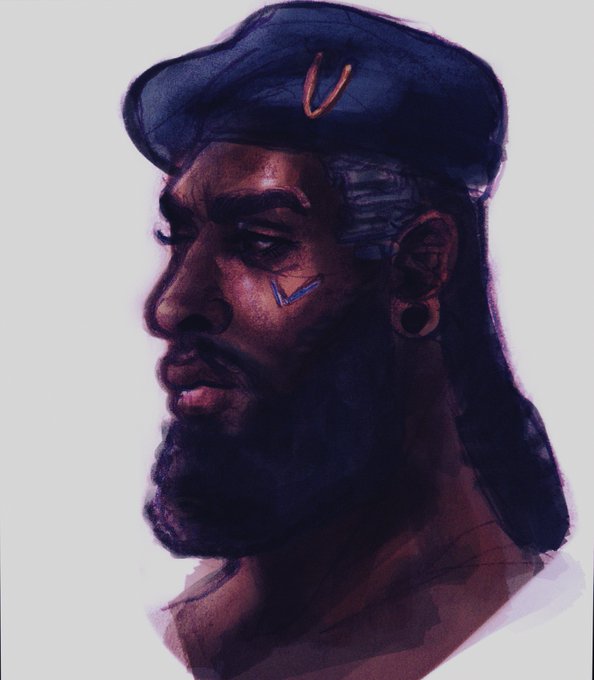 I'm still trying to process everything that's happening while maintaining some semblance of normalcy and routine but anyways #blacklivesmatter and have a sci-fi mercenary headshot 