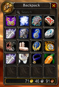 Extra Backpack Slots Wow Extra Backpack Slots Wow
