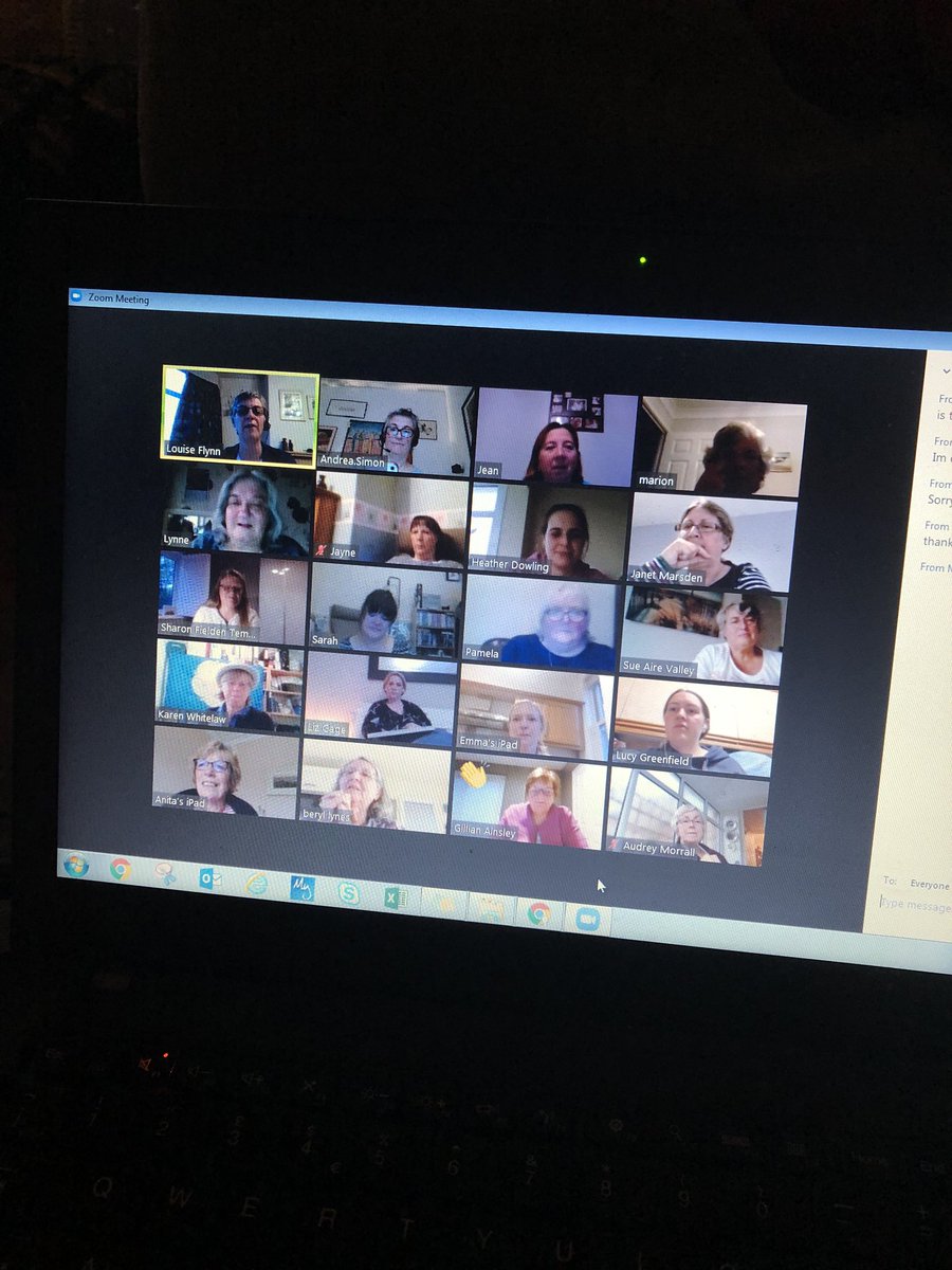 AndreaLSimon's tweet photo. So much fun at our @GGLeeds AGM tonight! Keeping Girlguiding alive 😍; self care; quiz and a massive thank you 🙏 to our lovely members 💕@GirlguidingNEE @Girlguiding https://t.co/kPo1ZIXG7a