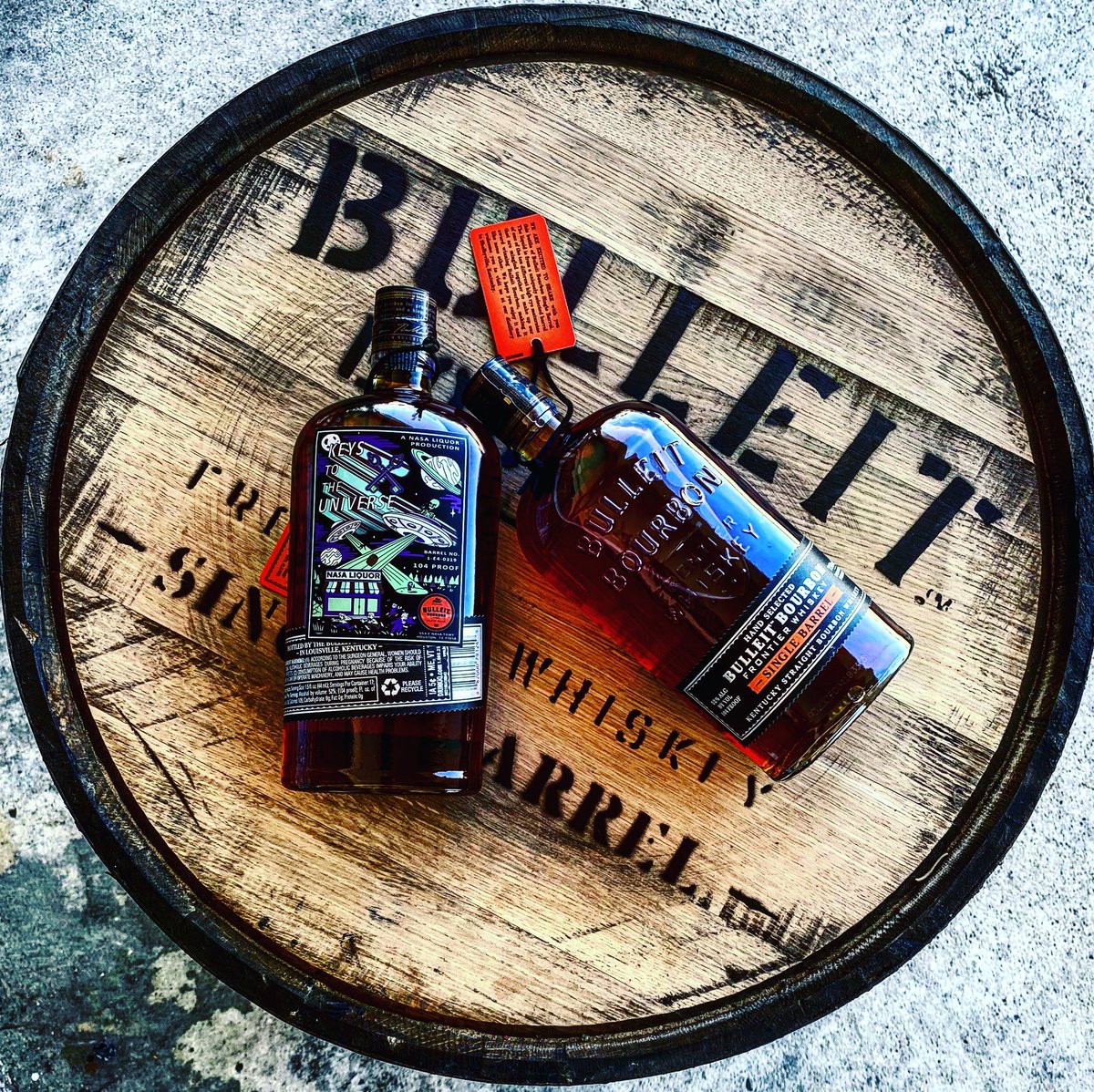 nasaliquor's tweet photo. Bulleit 104 proof Kentucky straight bourbon. Reportedly contract distilled from Four Roses, this 10 year old bourbon has the makings of a well-done FR pick. An abundance of dark cocoa and candy corn stand out in a flavor wheel composed of maple, nutmeg, and fresh mint. $62.99 https://t.co/tBqjwd0z2W