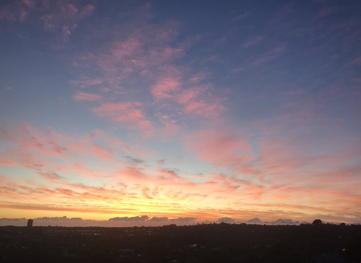Sunrise #unfiltered