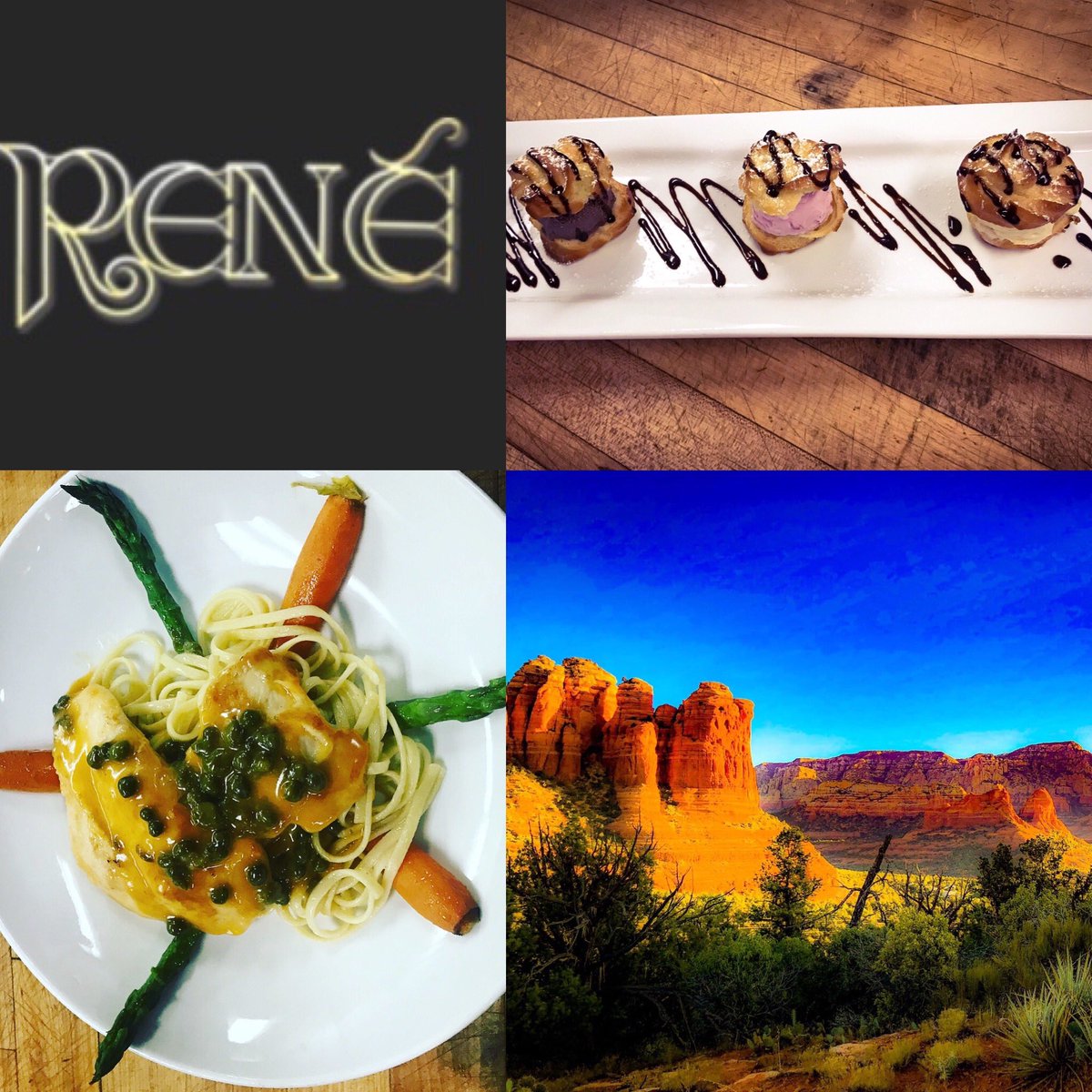 Renerestaurant's tweet photo. Taking reservations now 928-282-9225. #sedona #frenchrestaurants https://t.co/JJqwBxl4XG