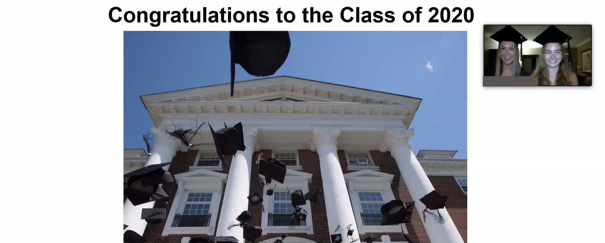 PickeringColl's tweet photo. Congratulations to the Class of 2020! Even in the midst of momentous change, you were all able to overcome these obstacles and finish the school year with high praise. Thank you also to Katherine, this year's Valedictorian, for such a thoughtful address. https://t.co/ZhoJmelS8T https://t.co/qQ8QPrkRtb