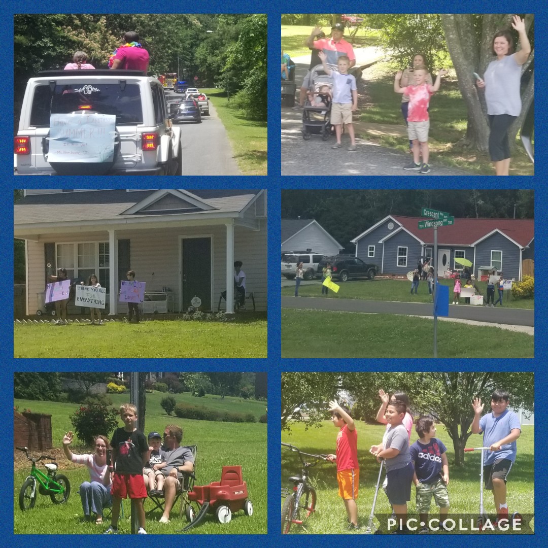 @WingateES_NC Ts celebrated our Ss and community with an EOY parade! Thx to <a href="/TownofWingateNC/">Town of Wingate</a> &amp; <a href="/wingatefire/">Wingate Fire</a> &amp; Wingate PD for the escorts. Have a great summer!☀️😊 #Learners2Leaders <a href="/educatingall/">Maxie Johnson Jr</a> @APShanda <a href="/Renee_McKinnon1/">𝓡𝓮𝓷𝓮𝓮 𝓜𝓬𝓚𝓲𝓷𝓷𝓸𝓷, 𝓔𝓭.𝓓.💫</a> <a href="/AGHoulihan/">Andrew G. Houlihan</a> <a href="/UCPSNC/">Union County Public Schools</a>