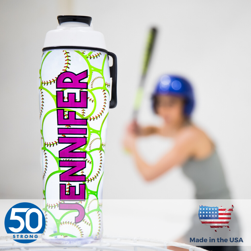 Be50Strong's tweet photo. Tired of coming home with another kid’s water bottle? No confusion now.
SHOP BASEBALL >> https://t.co/tZvnngXJXu
#baseball #baseballseason #baller #kidstracker #personalizedbottle #stayhydrated #be50strong #50strong https://t.co/cUBJrjdI8h