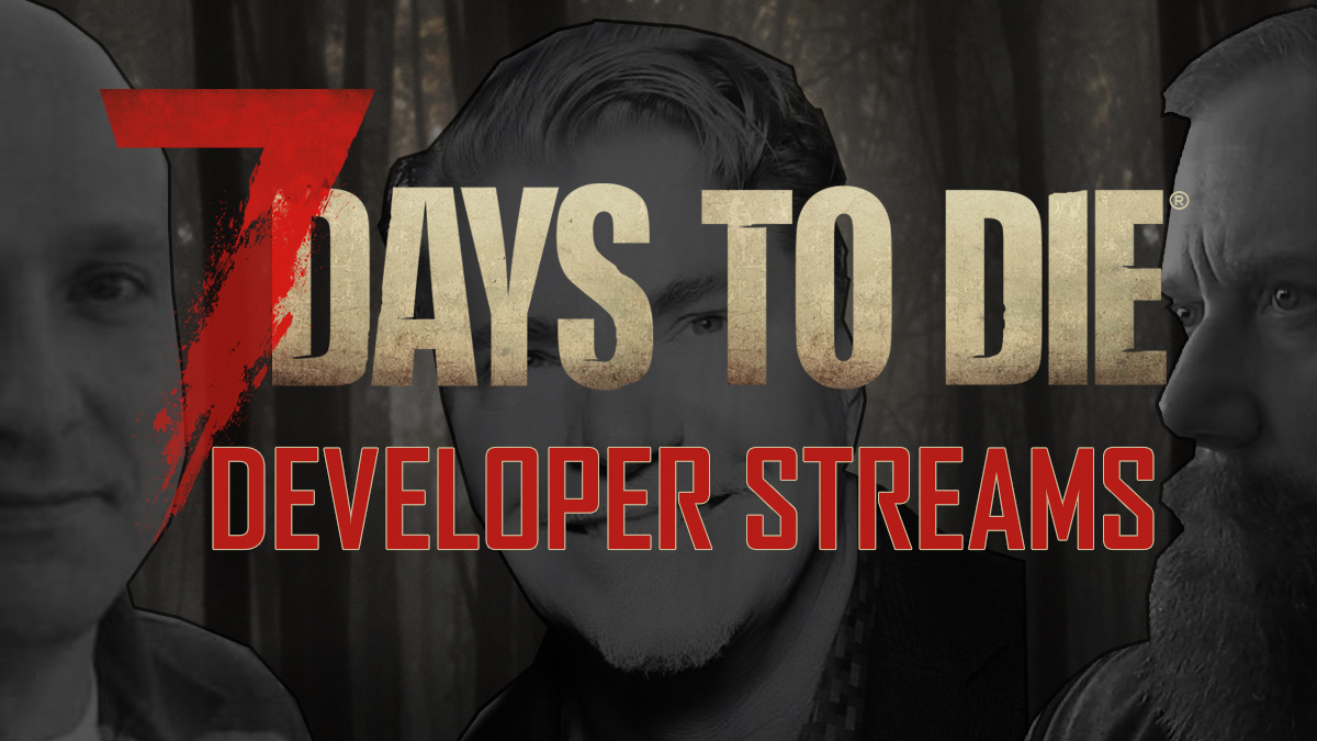 7DaystoDie's tweet photo. Reminder Alpha 19 Developer Stream series tonight at 9 PM CST. Founder &amp; Designer Richard Huenink will be on a live stream with Senior Developer Lathan Meadows for some Q &amp; A. More Dev streams to follow in the coming days.

https://t.co/ItUvIXQ6DI https://t.co/1xpETGQs75