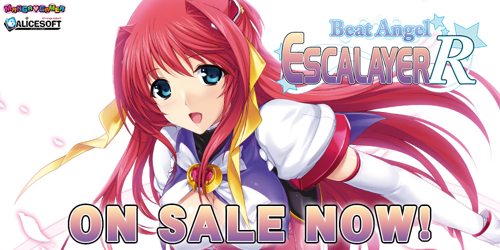 MangaGamer's tweet photo. In case you missed it, Alicesoft's Beat Angel #Escalayer R is now available for purchase exclusively on our website! Get your copy for 10% off through launch week!
https://t.co/k7GmtTKpeJ https://t.co/aqCCZGQqz0