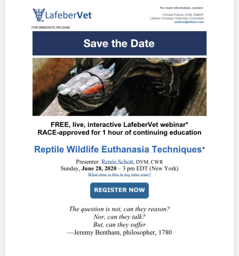 An invitation from LafeberVet. To register, visit us02web.zoom.us/webinar/regist…