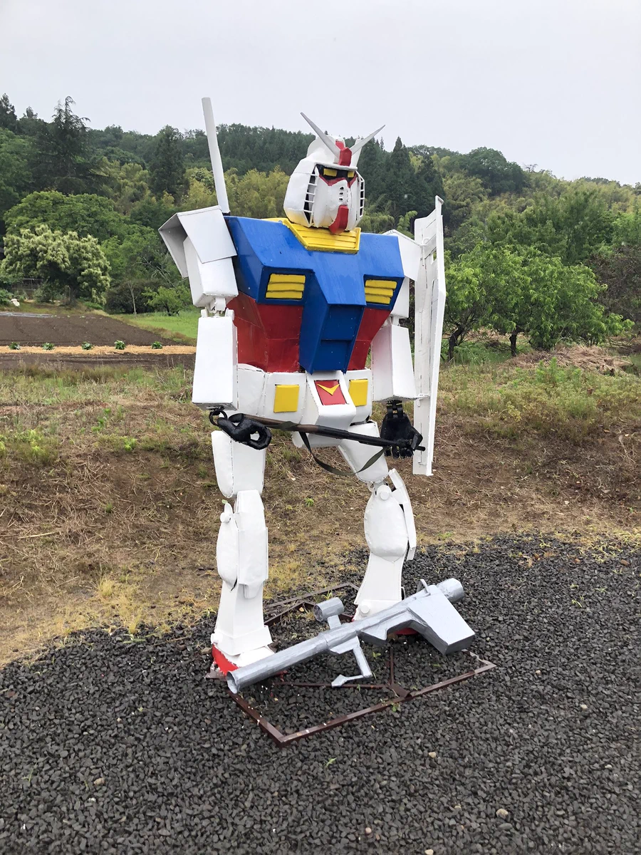 話題のへたれガンダム、近隣住民から愛されていることを再確認ｗｗｗ