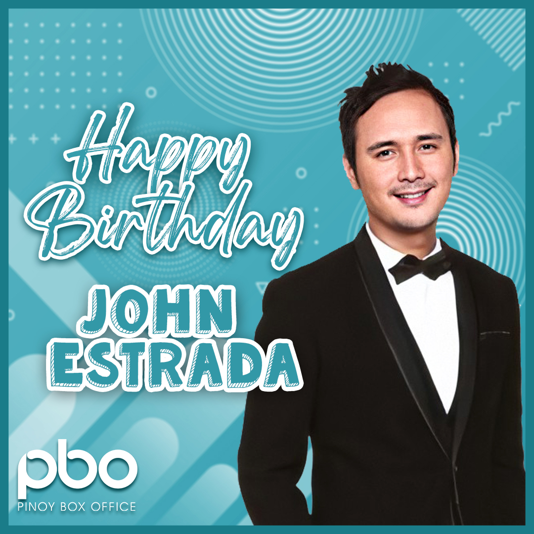 Happy birthday, John Estrada! May this day brings you good luck and fortune! 