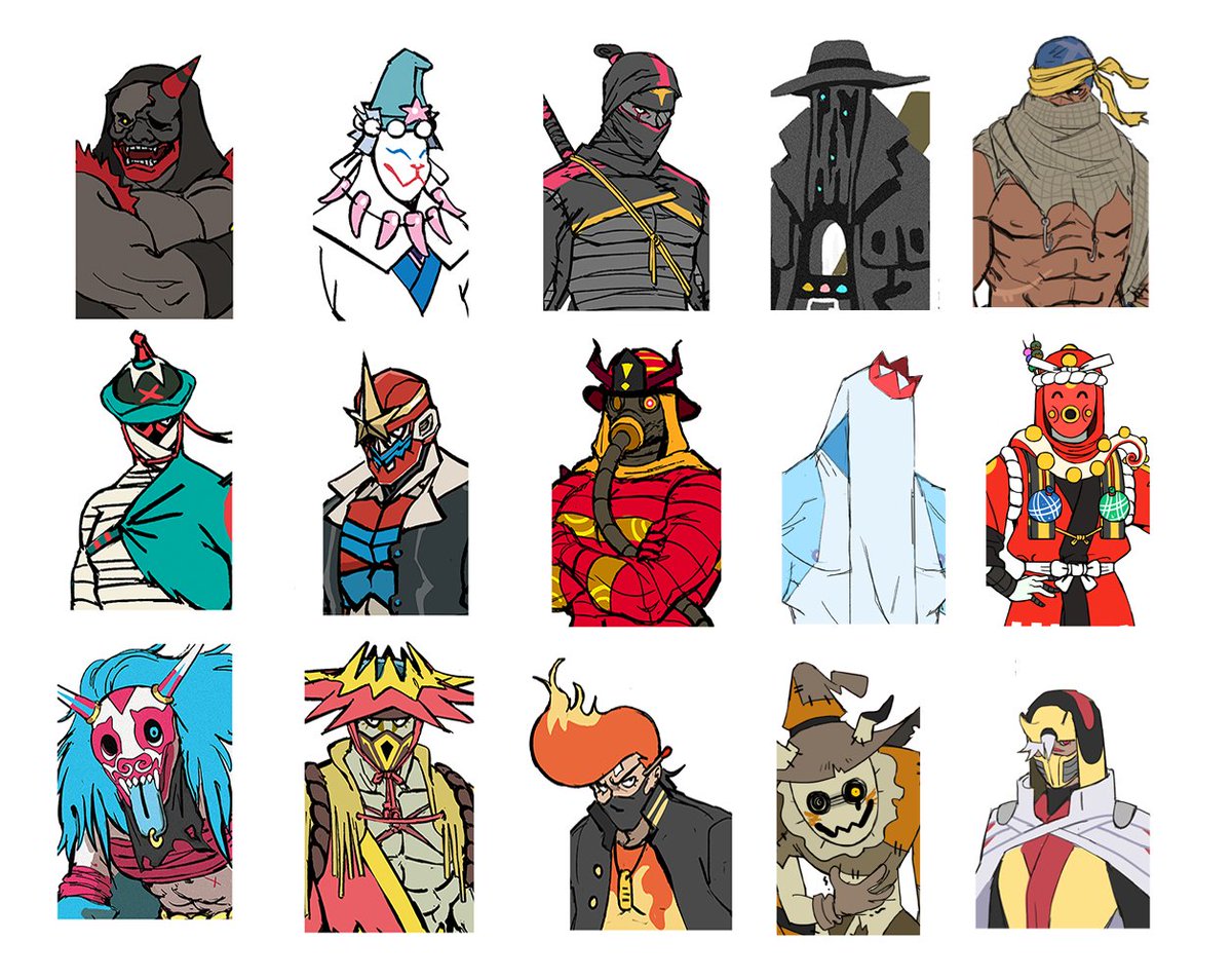 dune5and's tweet image. compiled all the pokemon gijinkas i created so far, passed 50 lol😮🎊