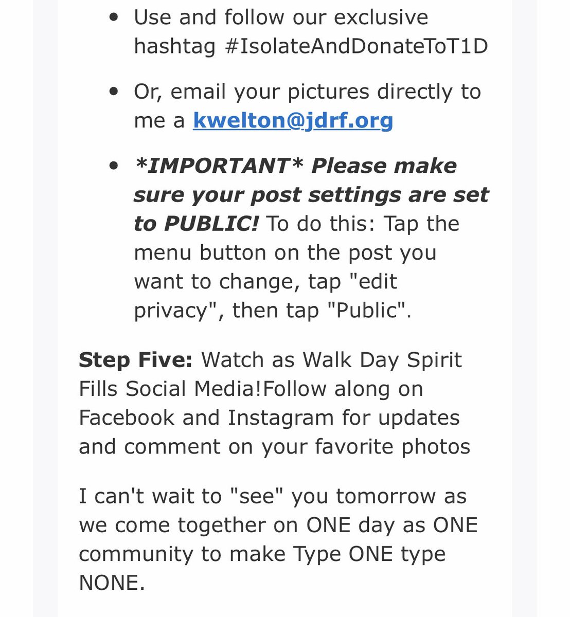 7_polk's tweet photo. Tomorrow we walk virtually here’s everything you need to know!Thank you #Outlander friends for your continued support of #TeamSweetMadeline #JDRF #TurnType1IntoTypeNone #WeNeedACure https://t.co/mwAgBjKqD0 https://t.co/eaUU0naLh0