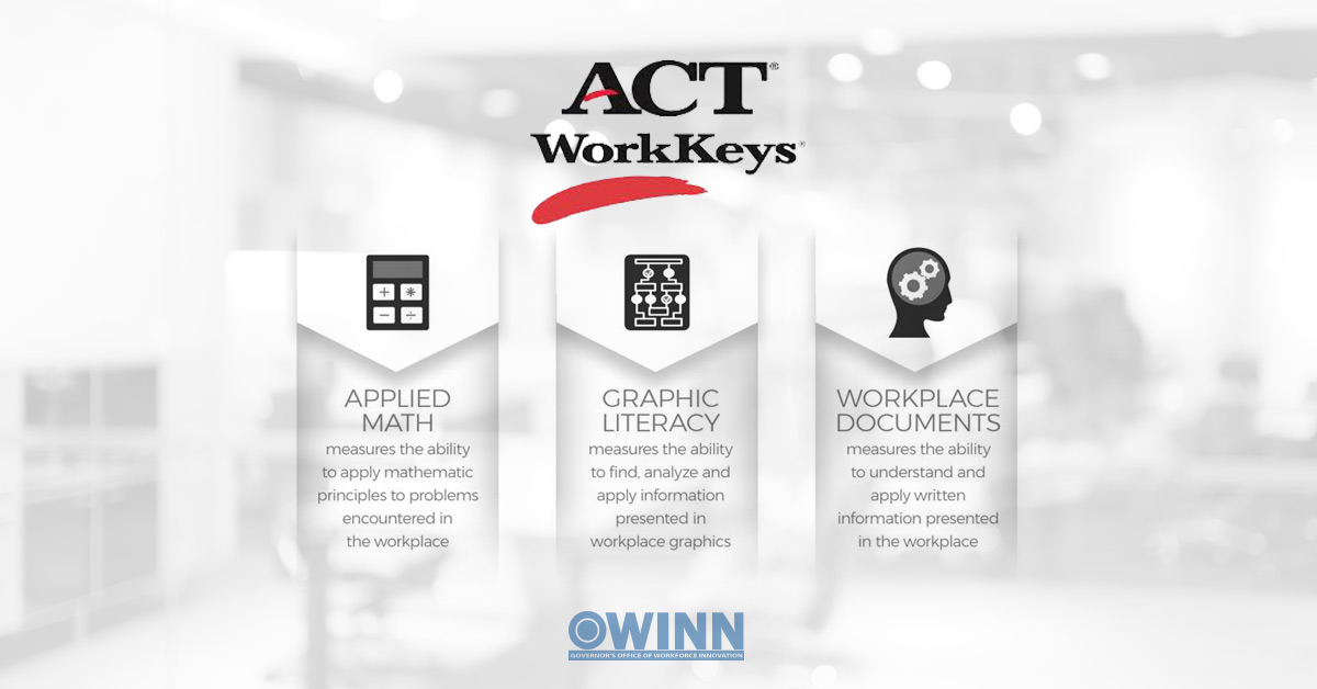 NV_OWINN's tweet photo. Worried about hiring someone who isn't workplace ready? Consider looking into the ACT WorkKeys - a test designed specifically to verify that a student is workplace ready. Learn more at the link: https://t.co/TuiOUn0abV 
#nevada #workforcedevelopment #nevadan #nevadaliving https://t.co/6D9vFvACdJ