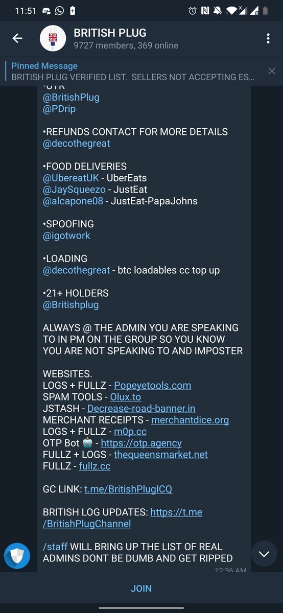 clffrdmusic's tweet photo. @JimBrowning11 
 hello Jim, I wanted to email you, but I guess this is better to get your attention towards a group of UK based scammers operating on telegram. The groups show up on searching British_plug https://t.co/5qshGHcQBb