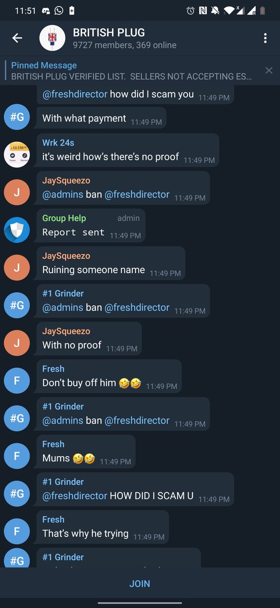 clffrdmusic's tweet photo. @JimBrowning11 
 hello Jim, I wanted to email you, but I guess this is better to get your attention towards a group of UK based scammers operating on telegram. The groups show up on searching British_plug https://t.co/5qshGHcQBb