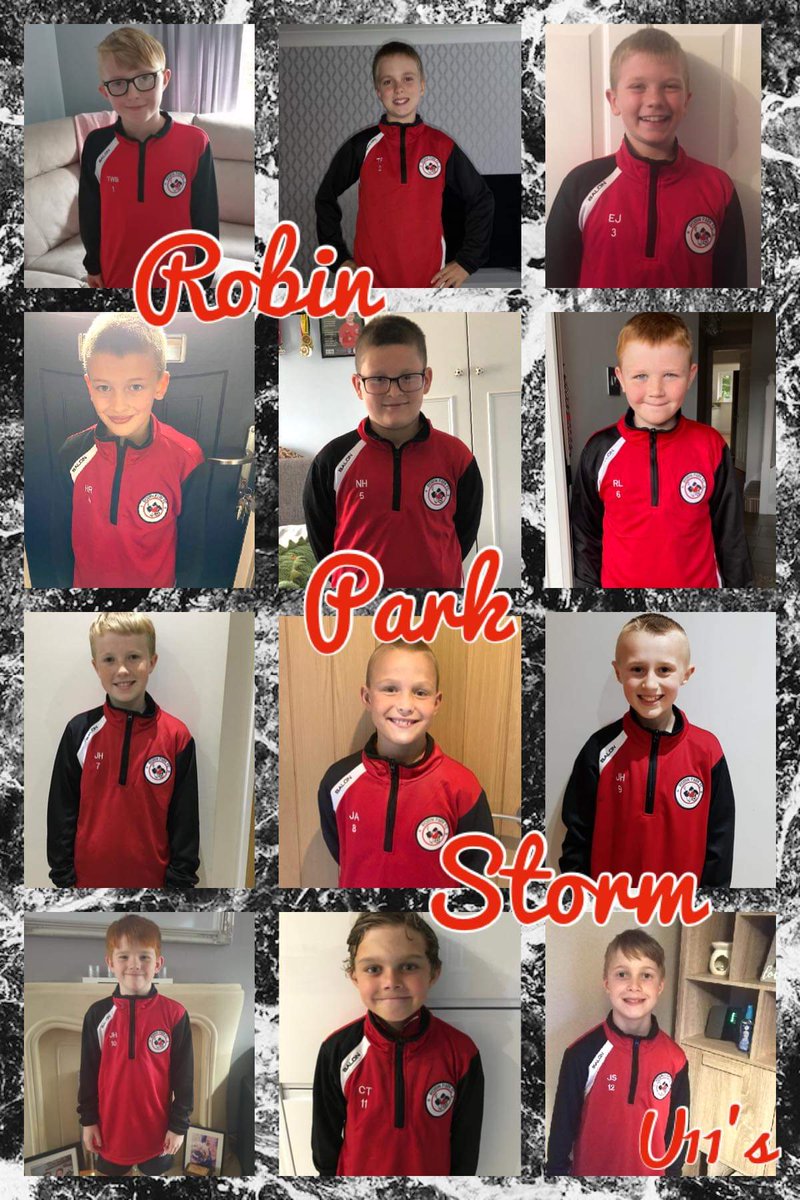 <a href="/robinparkfc/">Robin Park Fc</a> new training tops. Brillant pic of all the boys.  ⚽️⚽️⚽️