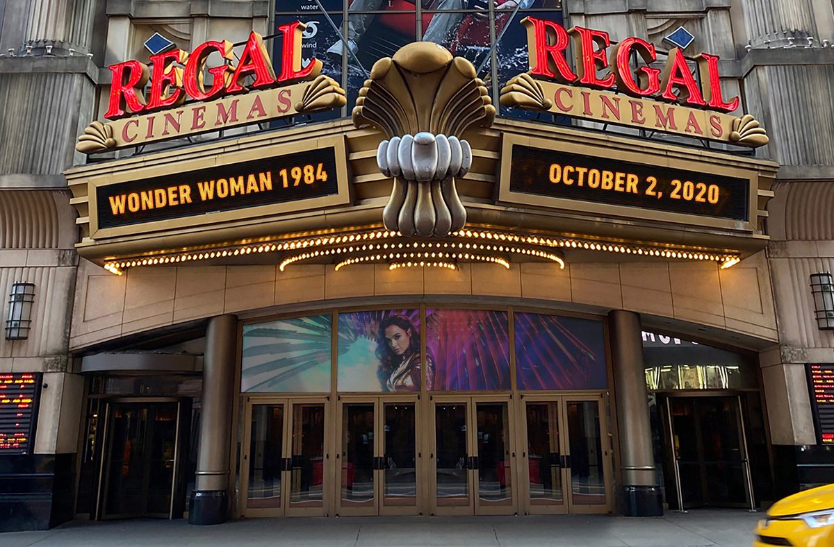 WonderWomanFilm's tweet image. Wonder Woman 1984 is coming to your favorite theater this fall. See it October 2, 2020. ✨ #WW84