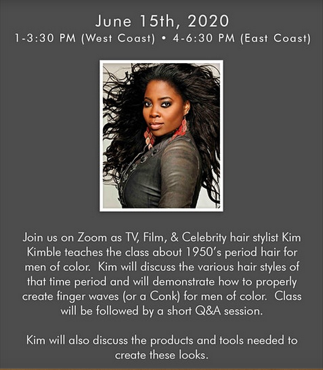 KimbleHairCare's tweet photo. Join me on June 15th when we're takin' it back to classic 50s style!  Get your tix here: https://t.co/oEKPBH3Oxq #hairstyling #fingerwaves #1950sstyle https://t.co/nWdGuZRx8k