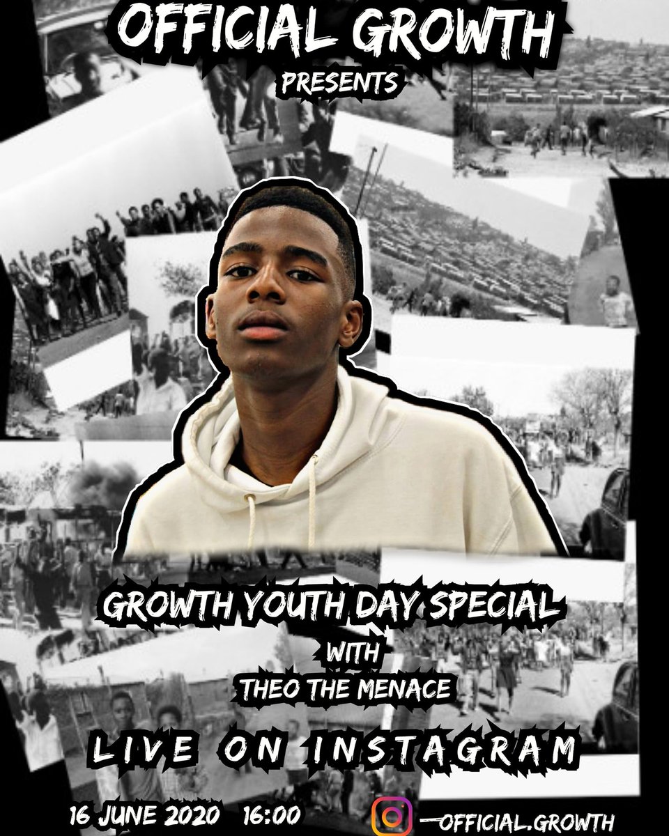 _Growth_'s tweet image. Catch us LIVE on Instagram with @TheoTheMenace on the 16th June 2020. Don't miss it!!!