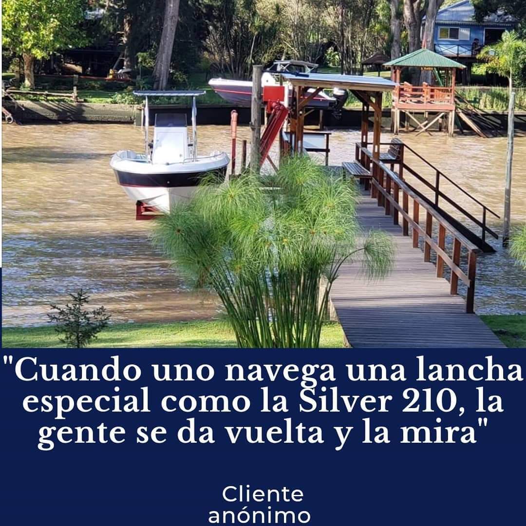 SilverBoats's tweet photo. Claim #3
No se si es una anecdota pero si es lindo para mencionar. 
Cuando uno navega en una lancha especial y elegante como la Silver 210, la gente se da vuelta y la mira. 

#silver210 #consolacentral #silverboats #náutica #lanchas https://t.co/glBCIaq1hr