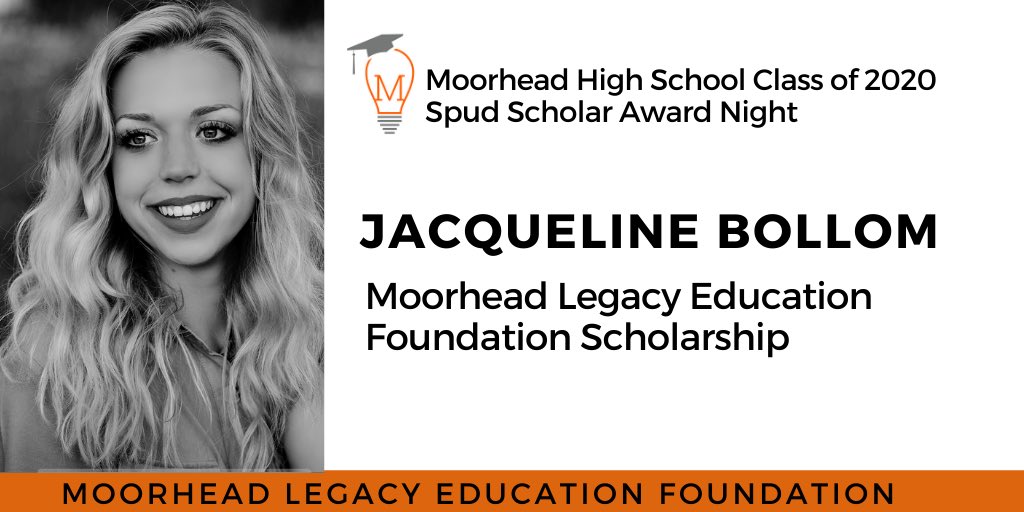 LegacyMhd's tweet photo. Congratulations to Jacqueline Bollom who received a Foundation Scholarship during our Spud Scholar Award Night.  Best of luck in the future Jacqueline! https://t.co/JNKJBJiaSM