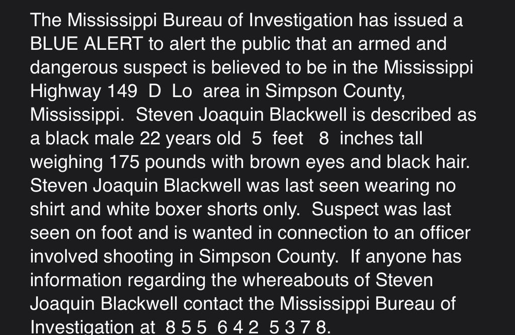 MDPSMBI's tweet image. BLUE ALERT!!