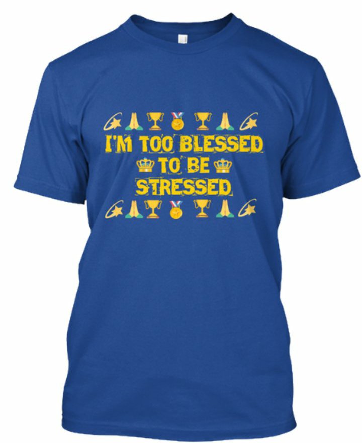 blessed_up_'s tweet photo. Stop focusing on how stressed you are and remember how blessed you are. DM us to order a "Too BLESSED to be STRESSED" t-shirt #stress #anxiety #psychiatry #mentalabuse #mentalillness #depression #mentalhealth #addiction #suicide #bipolar #therapy #ifb #mentalhealthmatters #ptsd https://t.co/Dzuevwj5SR