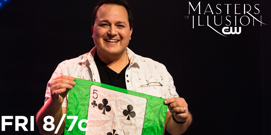 East Coast and Central, less than 30 minutes until a brand new #mastersofillusion episode followed by an encore episode airs starting at 8/7c on <a href="/TheCW/">The CW</a>!