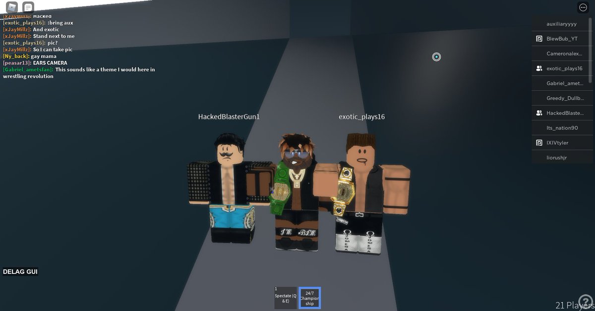 IllzReal's tweet photo. Won the 24/7 title at WBW Event! Glad to re-connect with the old gang for the one time #MWWE #MagnificentDynamite #MWWEAuthority! https://t.co/9T5nVJngFw