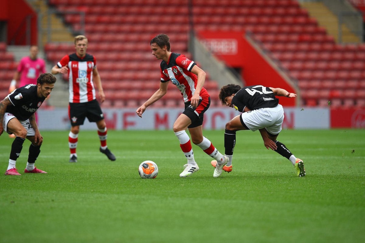 Friendly Match #1 -  #SaintsFC 3-2 Bristol CityEmphasis was clearly on rebuilding match sharpness today, though there were still pros and cons to this game. Smallbone and Armstrong dictated the midfield, but our defence was lacking at times. Thankfully for us, theirs was worse.