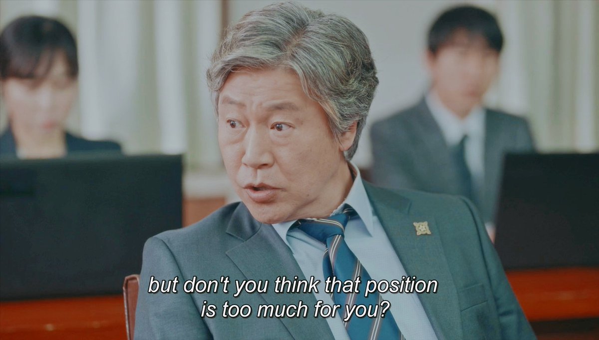 Then, we have her fellow politicians (even from her party) not taking GSR seriously as PM because she's a good-looking and stylish woman and because THEY made her PM, not GSR herself with her hard work.And while sexism in politics is realistic, GSR never grew past that.