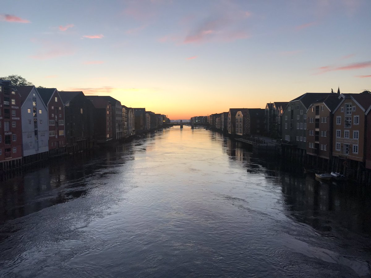 Terrific Trondheim at 2am.  :-)